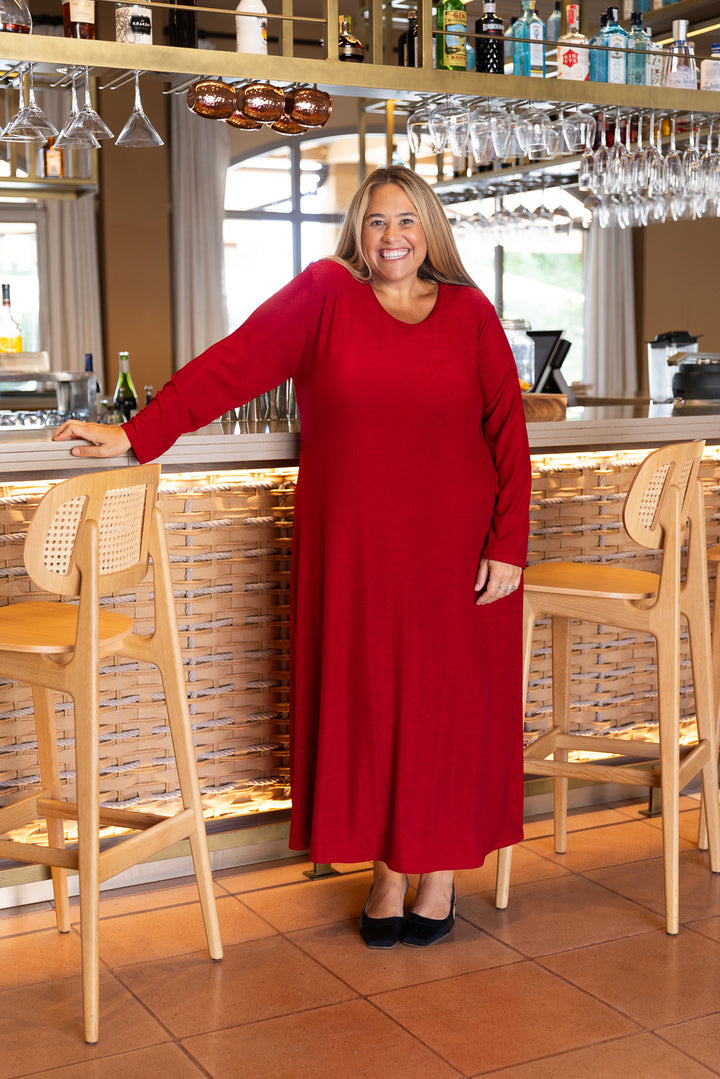 VESTIDO NIGHT RED