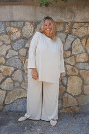 CONJUNTO YIX CREMA
