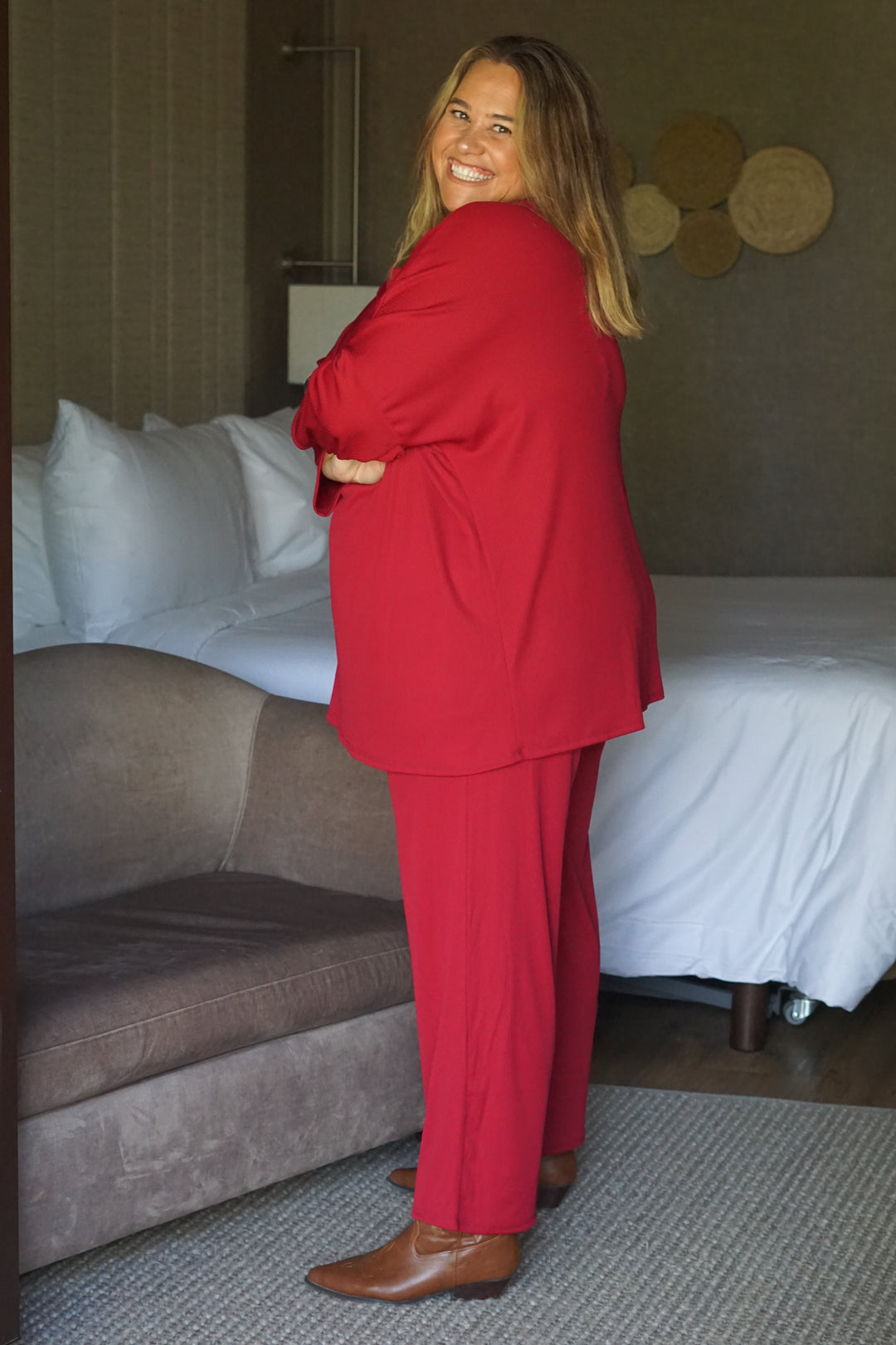 CONJUNTO YIX ROJO