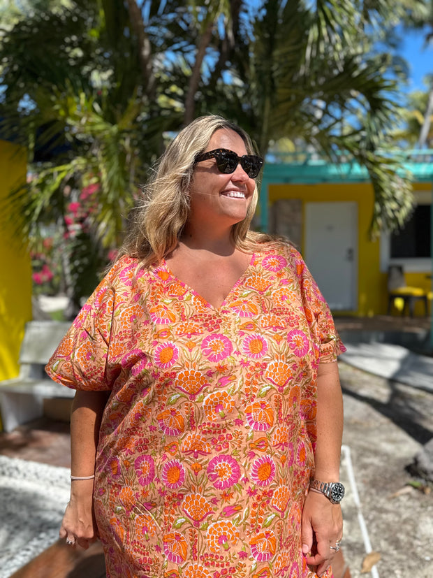 VESTIDO CLUB NARANJA