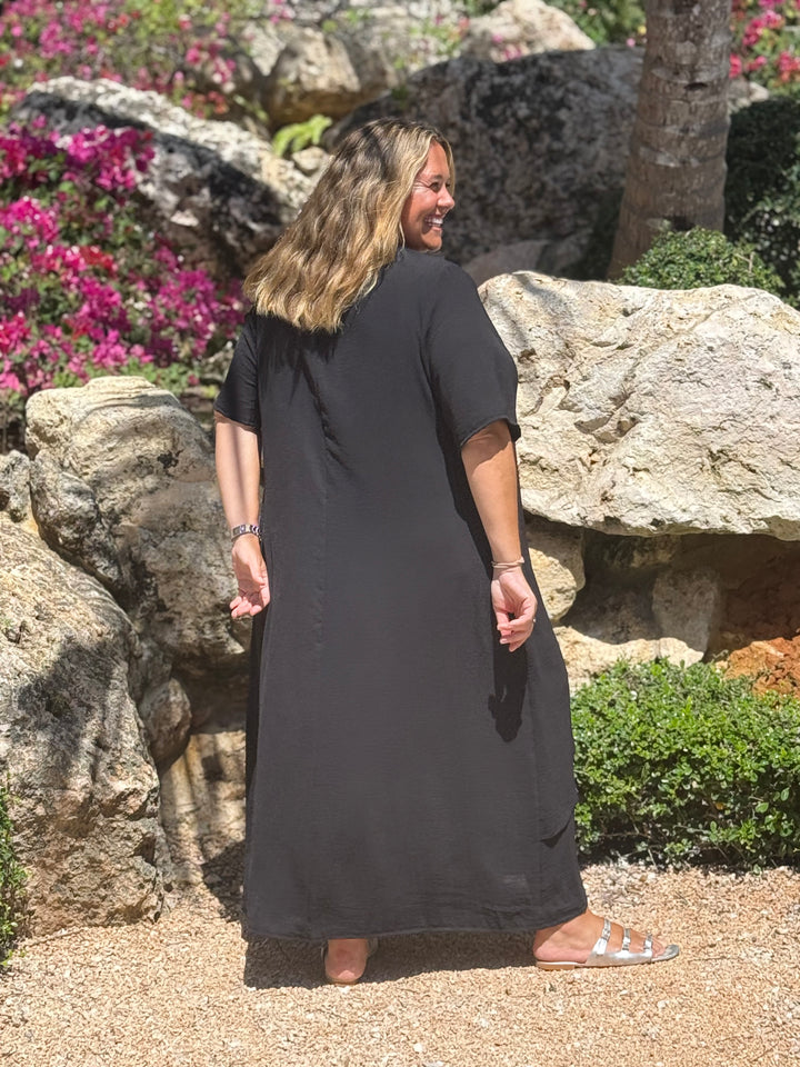 VESTIDO MALTA NEGRO