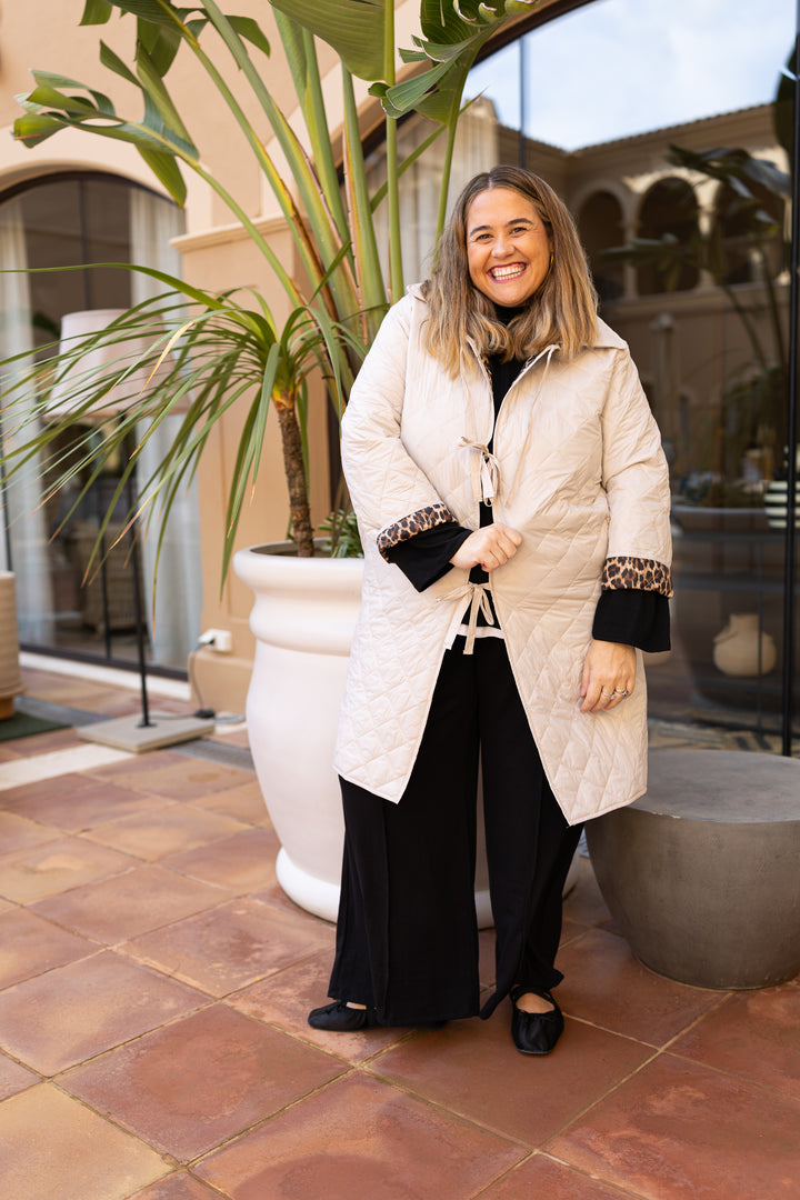 ABRIGO COZY WHITE
