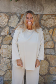 CONJUNTO YIX CREMA