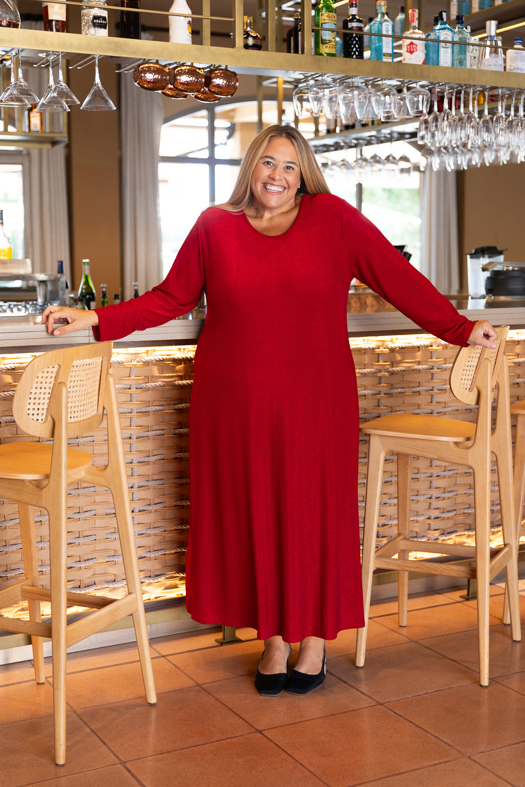 VESTIDO NIGHT RED