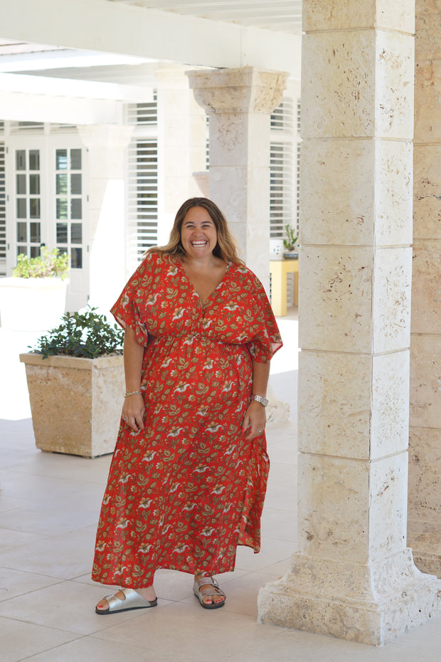 VESTIDO MARTA ROJO