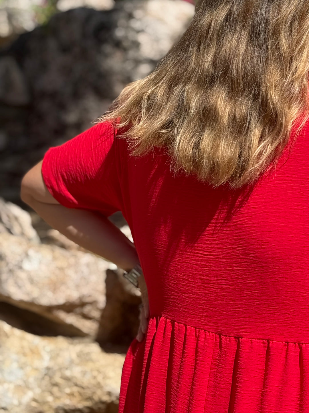 VESTIDO GRETA ROJO