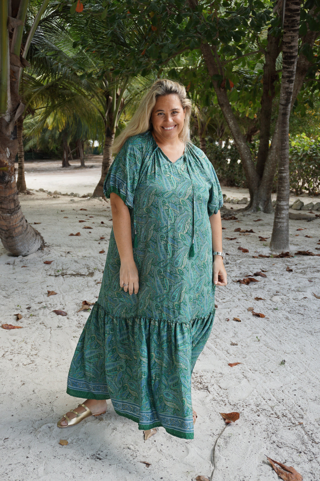 VESTIDO ISABELA VERDE
