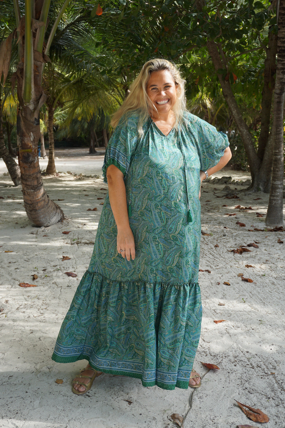 VESTIDO ISABELA VERDE