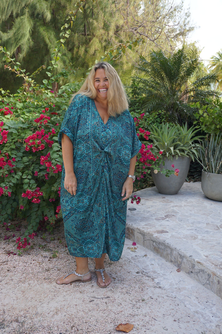 VESTIDO AZUA VERDE