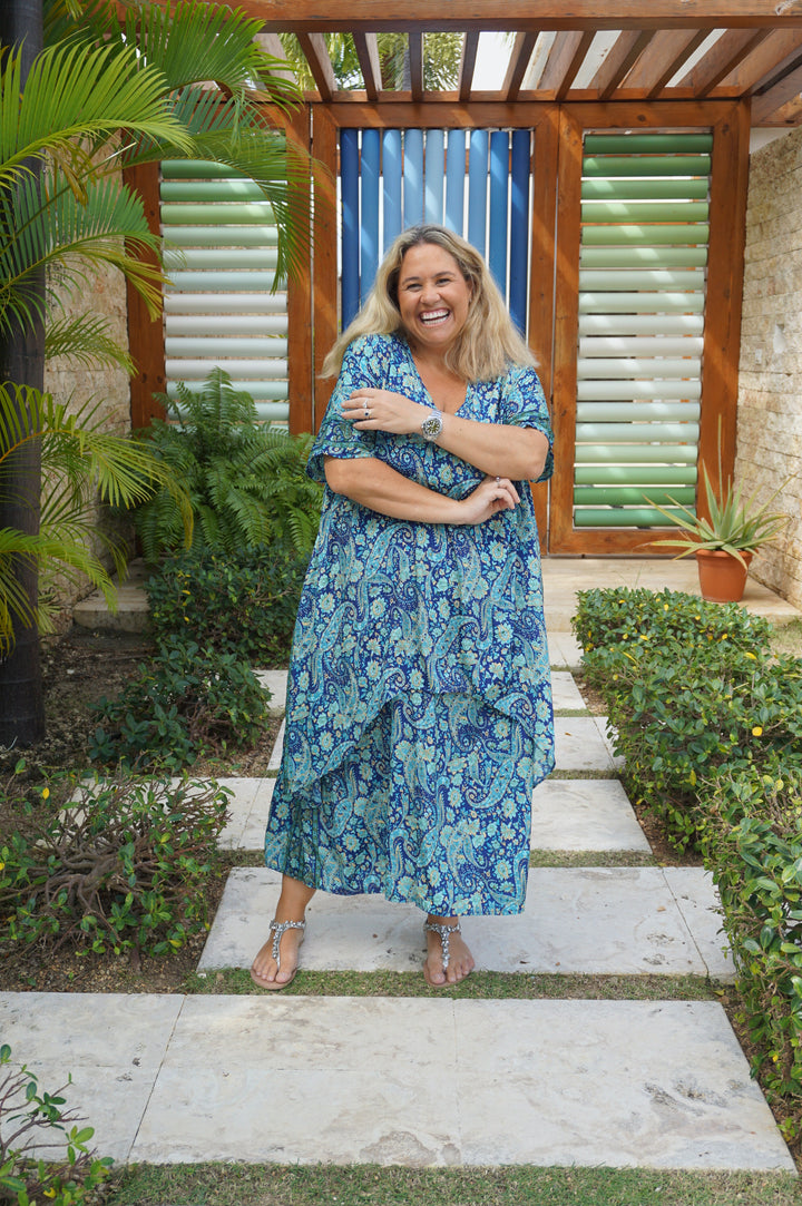 VESTIDO NEIBA MARINO