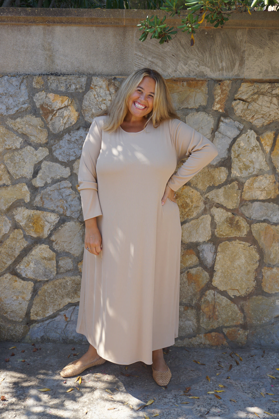 VESTIDO DAY BEIGE