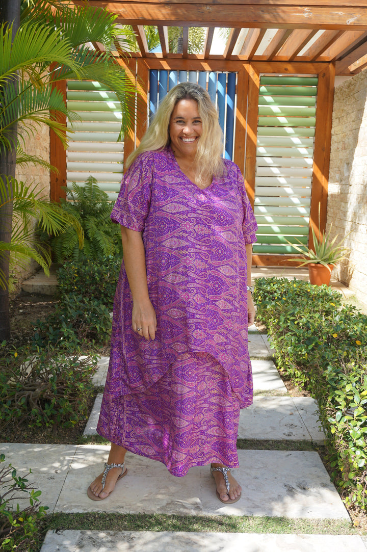 VESTIDO NEIBA MORADO