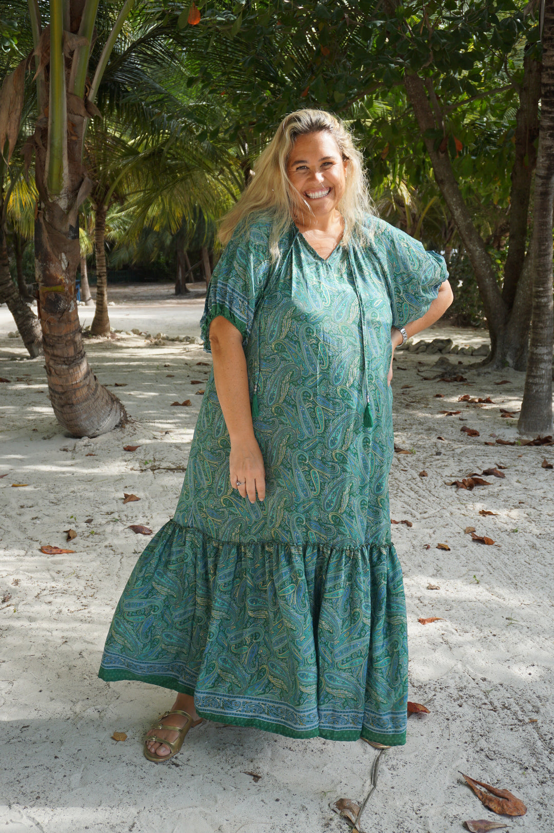 VESTIDO ISABELA VERDE