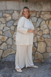 CONJUNTO YIX CREMA