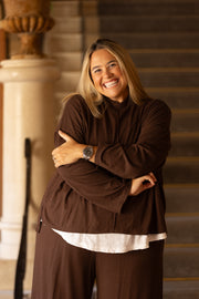 CONJUNTO SWAN MARRÓN