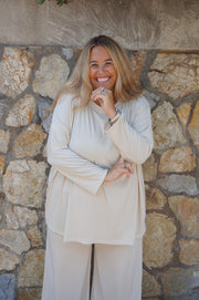 CONJUNTO YIX CREMA