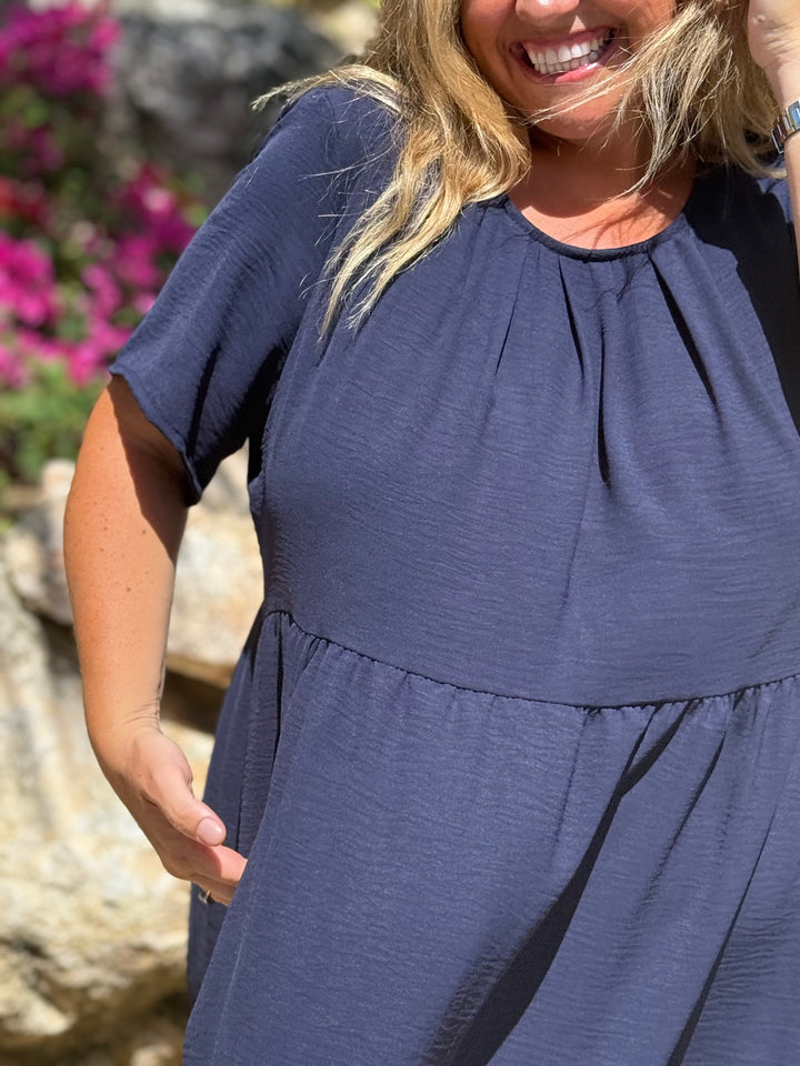 VESTIDO GRETA MARINO