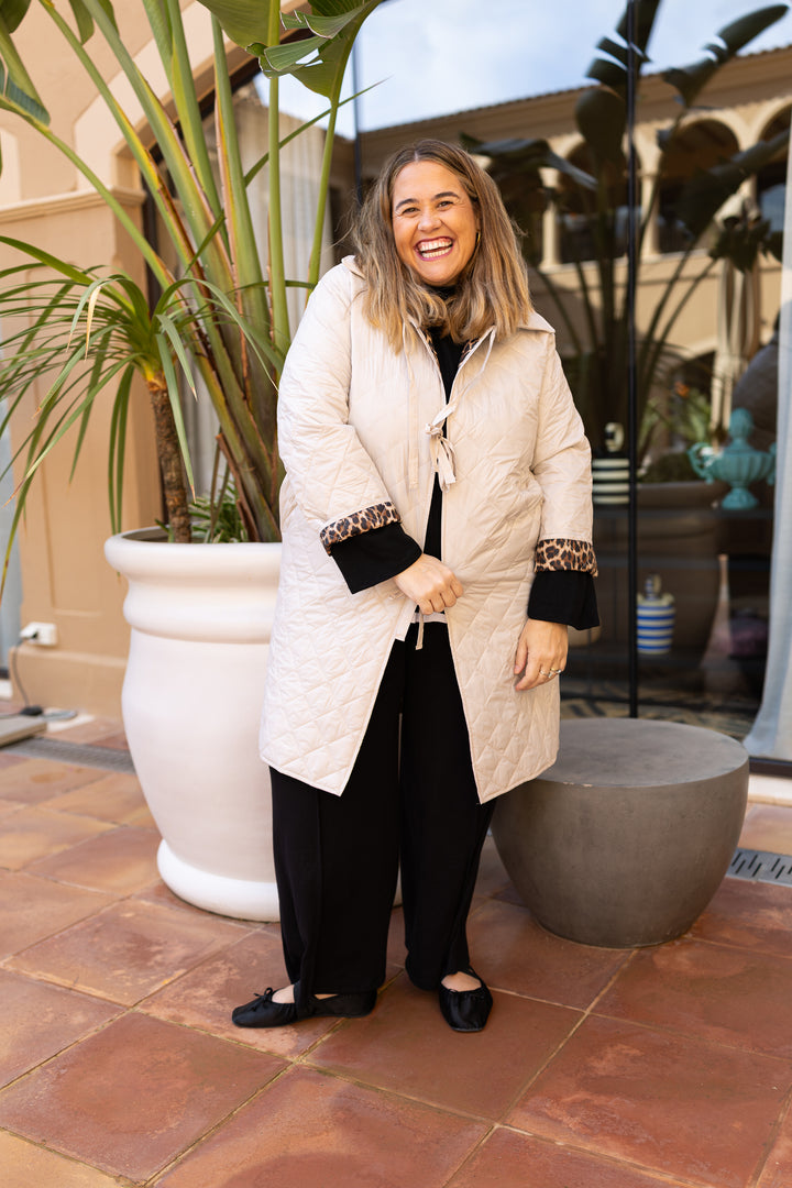 ABRIGO COZY WHITE