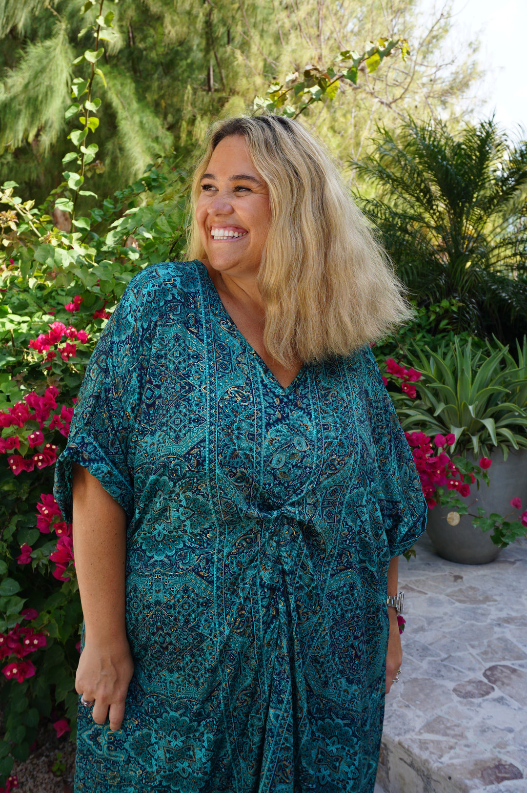 VESTIDO AZUA VERDE