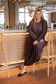 VESTIDO NIGHT BRONCE