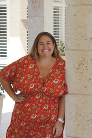 VESTIDO MARTA ROJO