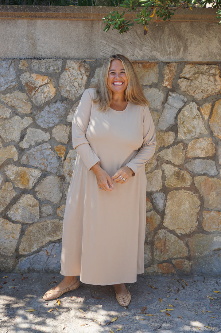 VESTIDO DAY BEIGE