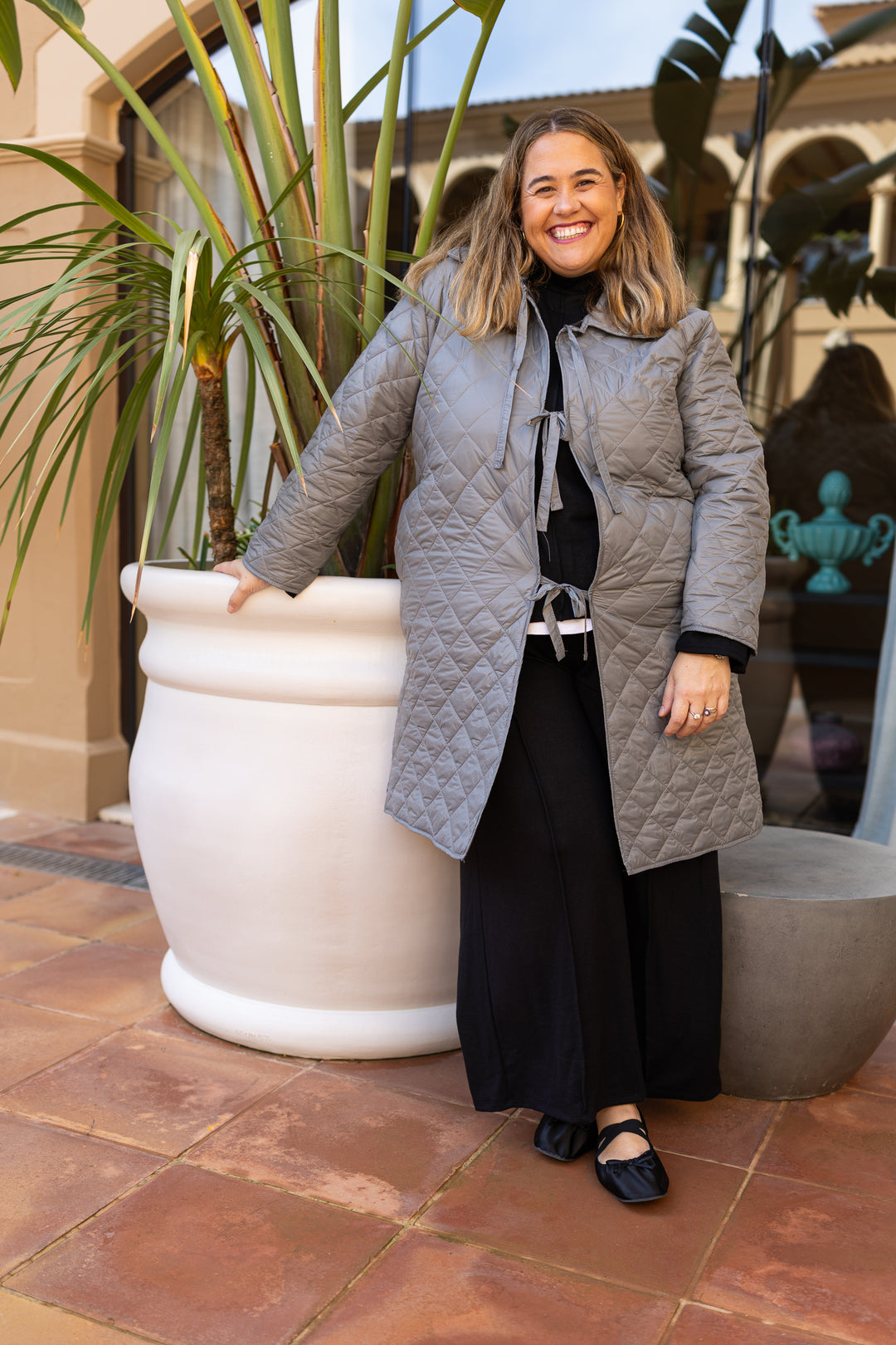 ABRIGO COZY GRIS