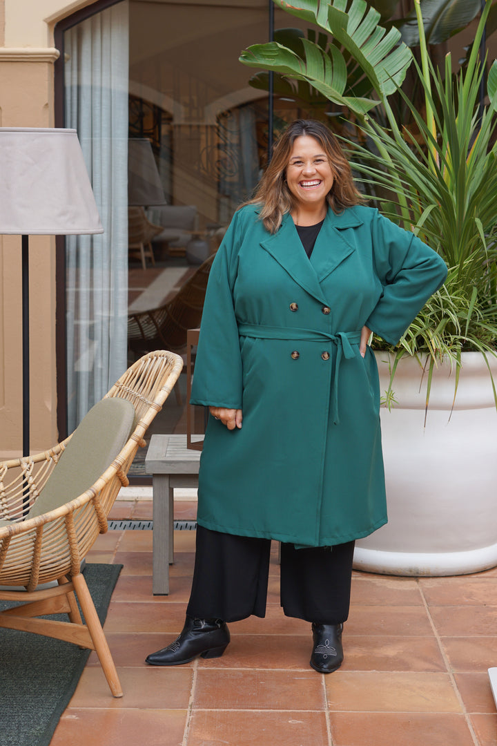 GABARDINA GATSBY VERDE