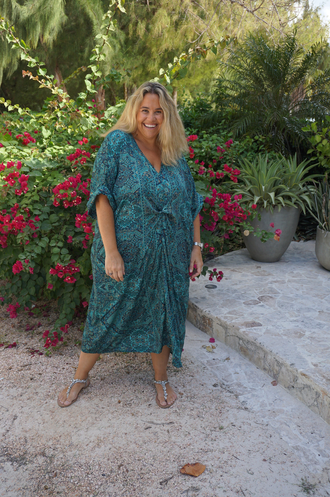 VESTIDO AZUA VERDE