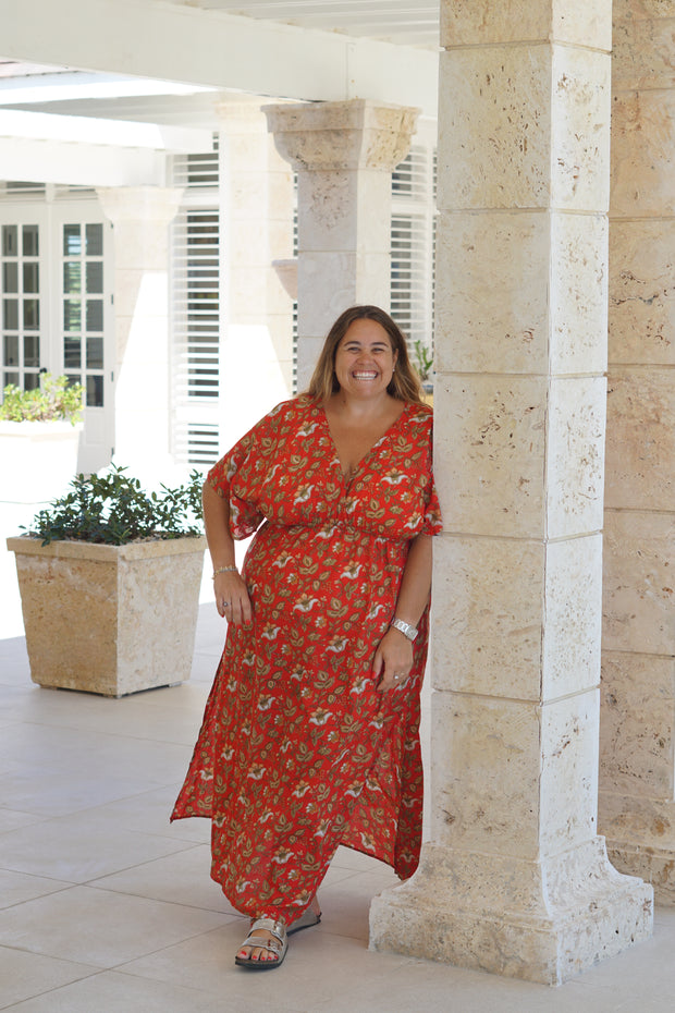 VESTIDO MARTA ROJO