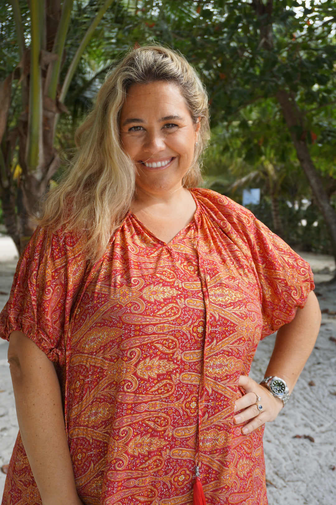 VESTIDO ISABELA ROJO