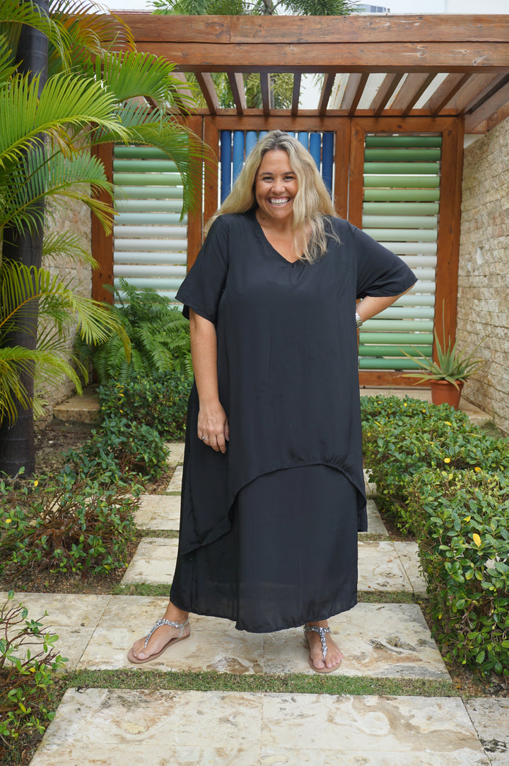 VESTIDO NEIBA NEGRO