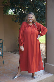 VESTIDO MAKA CALDERO