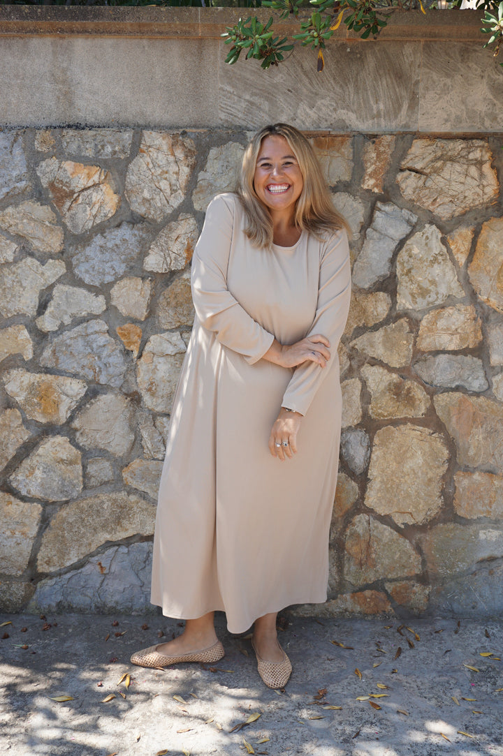 VESTIDO DAY BEIGE