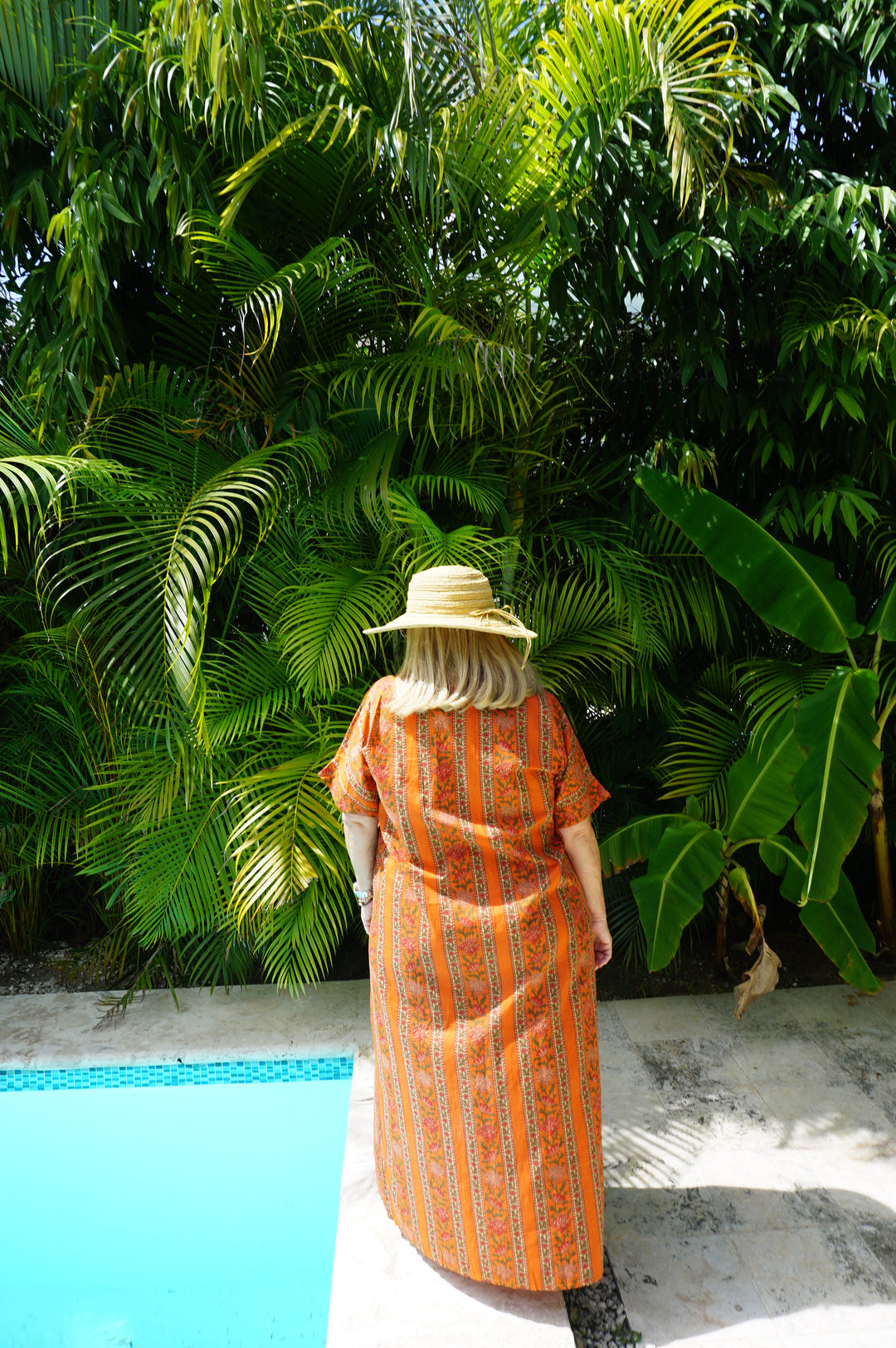 VESTIDO CONSTANZA NARANJA