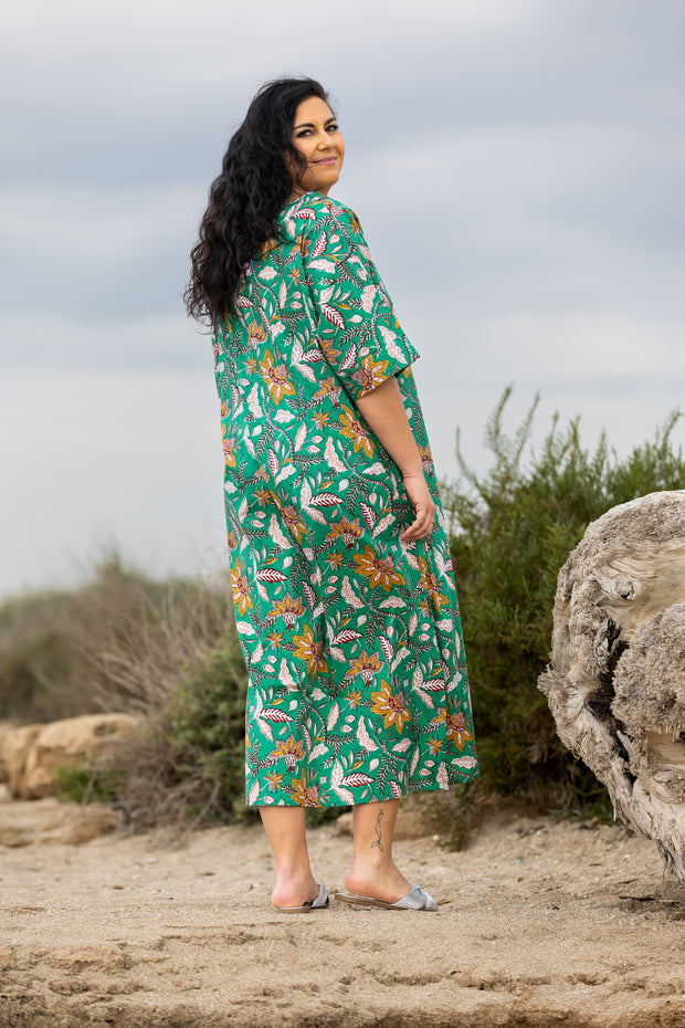 CAFTÁN ROMANA VERDE