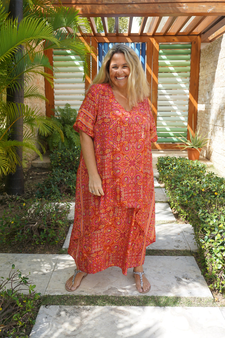 VESTIDO NEIBA ROJO