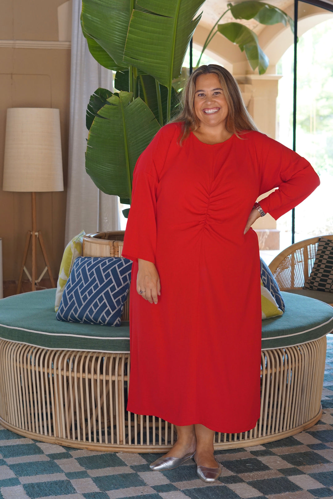 VESTIDO NUIT ROJO