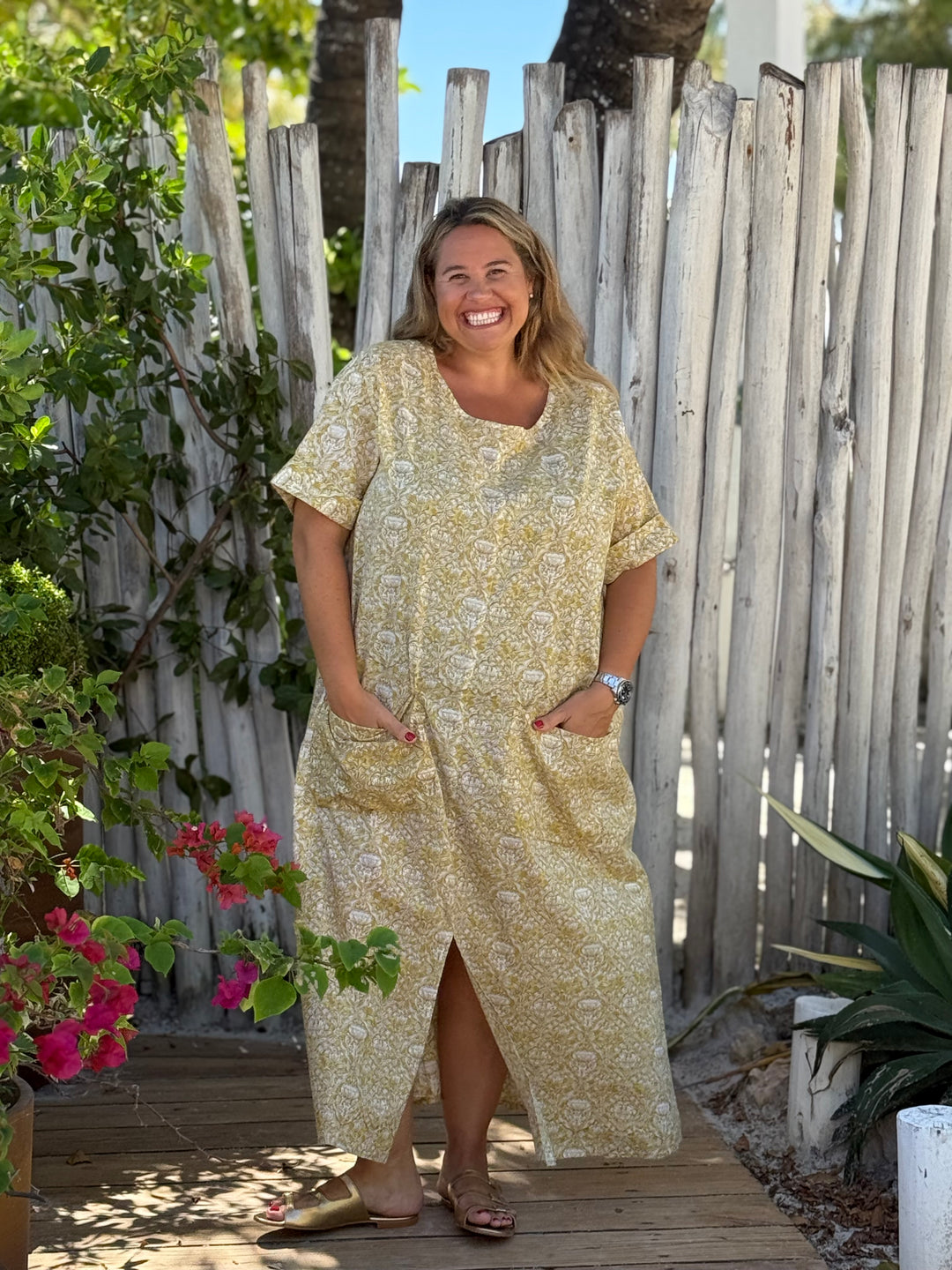 VESTIDO MACAO ÁMBAR