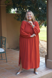 VESTIDO MAKA CALDERO