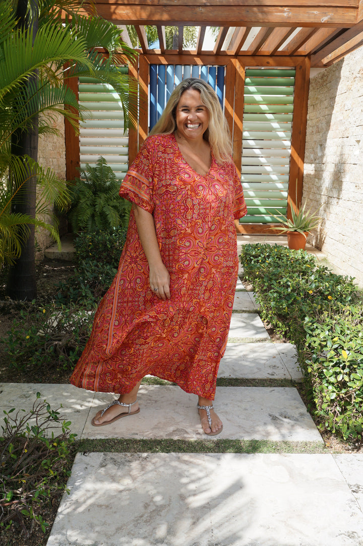 VESTIDO NEIBA ROJO