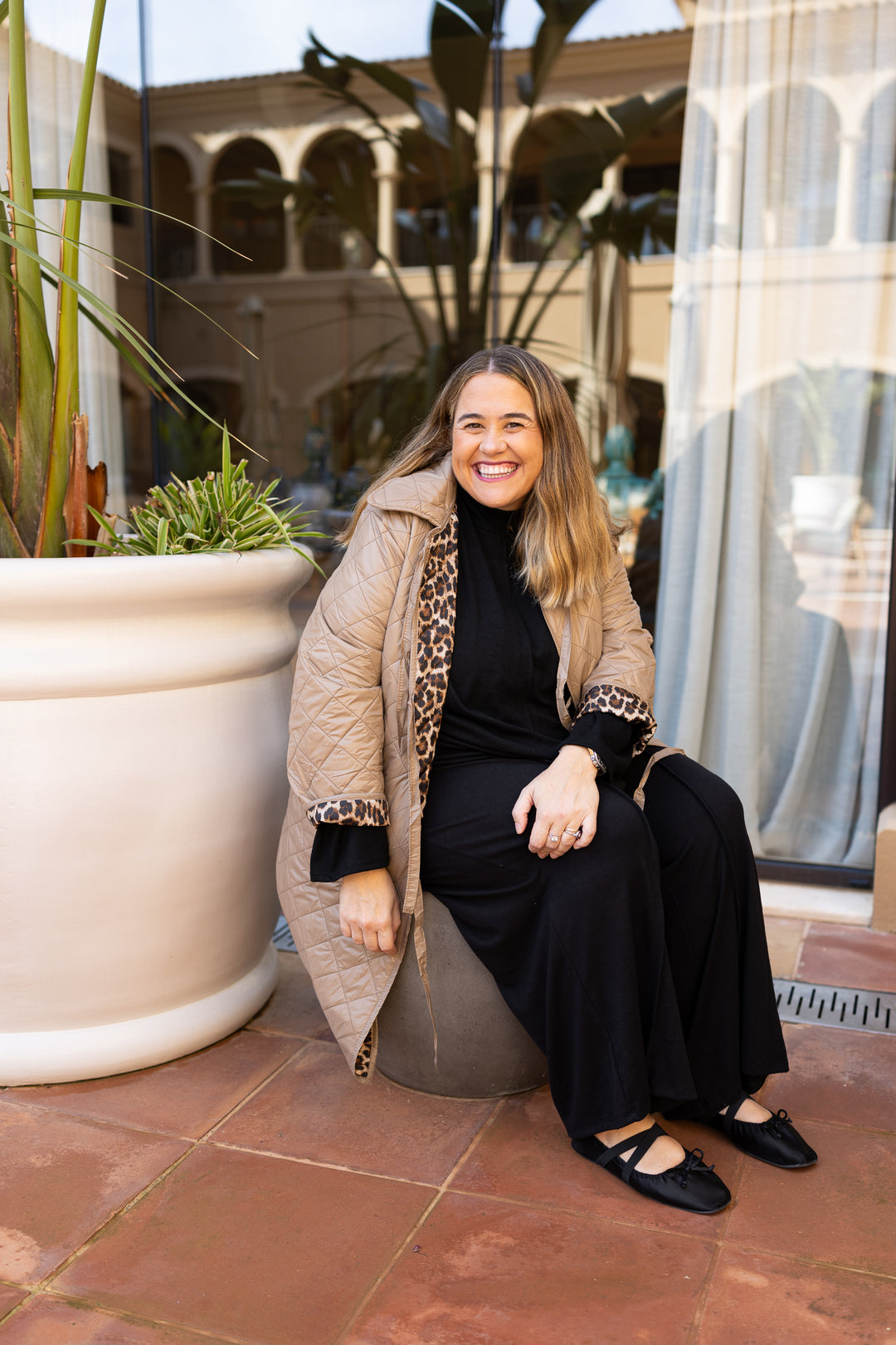 ABRIGO COZY CAMEL