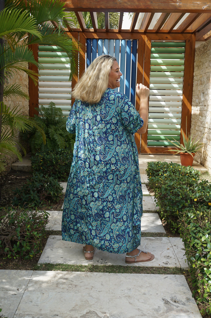 VESTIDO NEIBA MARINO