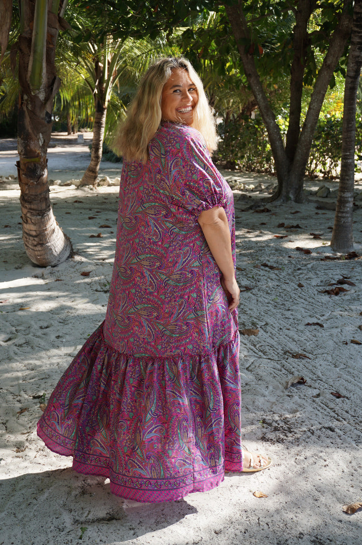 VESTIDO ISABELA MORADO
