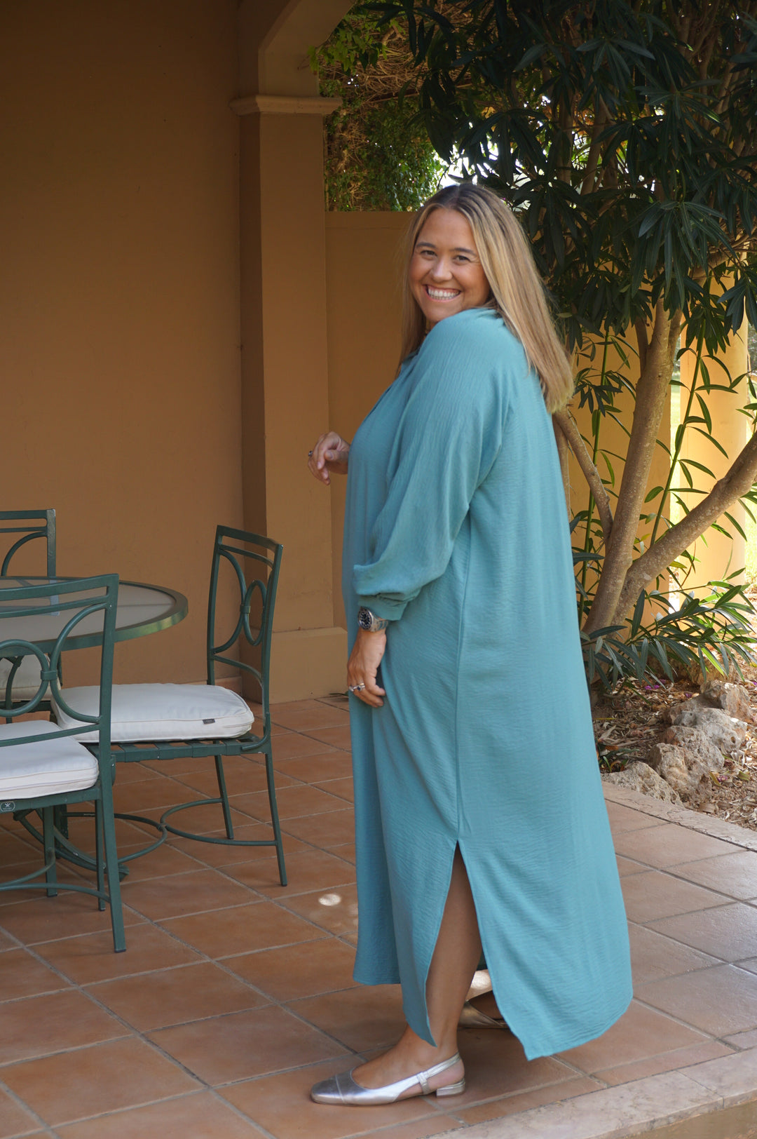 VESTIDO MAKA AGUA