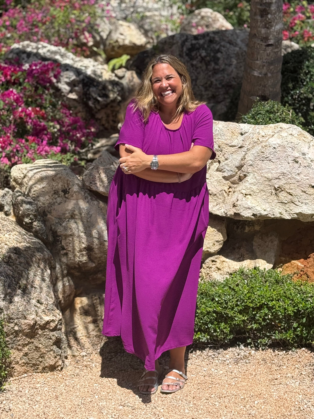 VESTIDO GRETA PÚRPURA