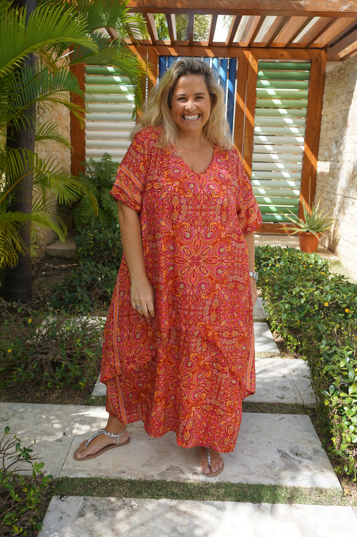 VESTIDO NEIBA ROJO