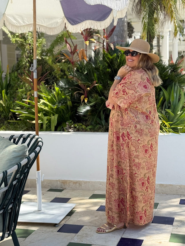 VESTIDO CLUB BEIGE