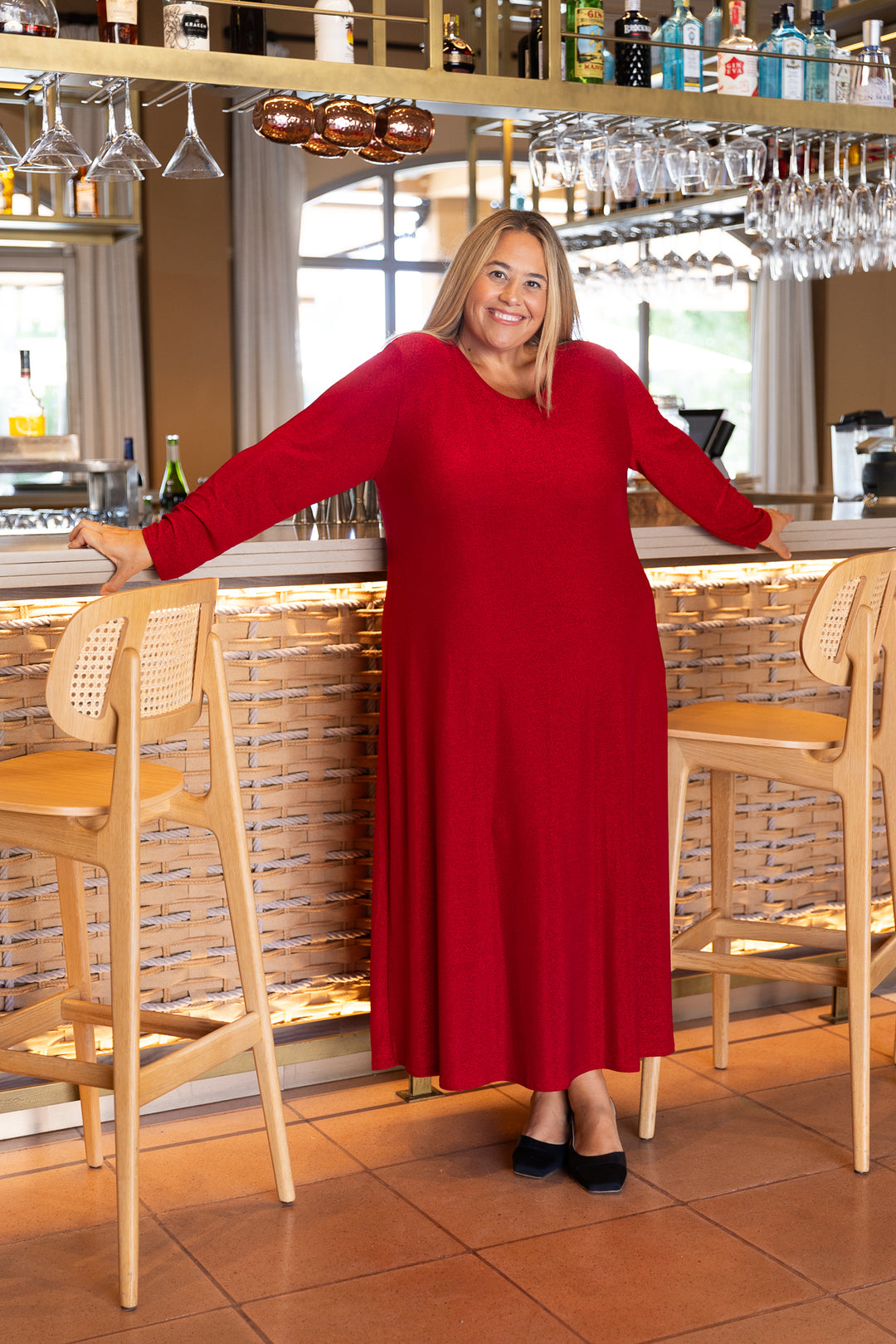 VESTIDO NIGHT RED