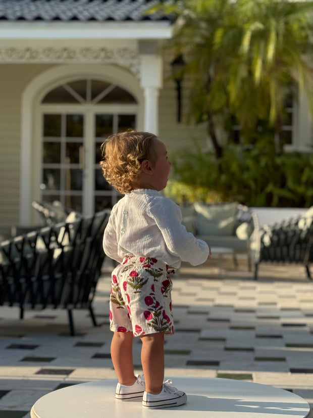 SHORT NAGUA FLOR